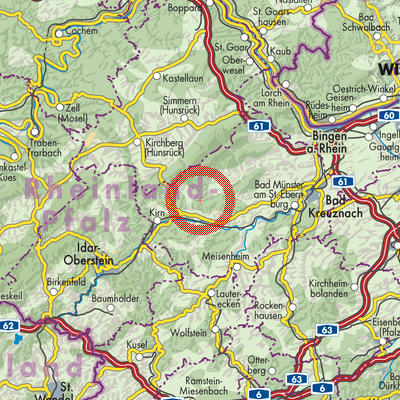 Landkarte Langenthal