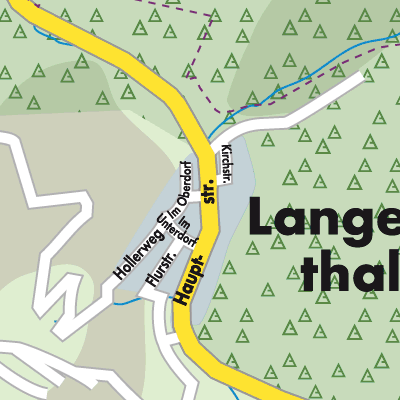 Stadtplan Langenthal