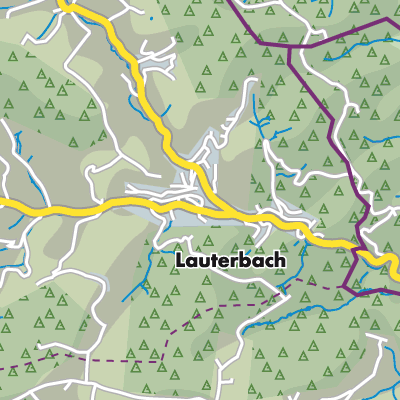 Übersichtsplan Lauterbach