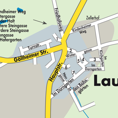 Stadtplan Lautersheim