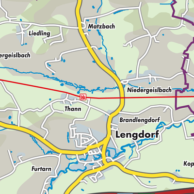 Übersichtsplan Lengdorf