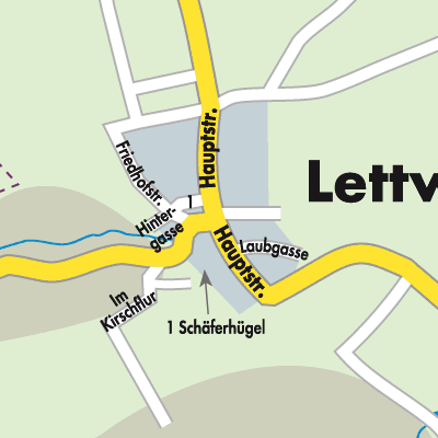 Stadtplan Lettweiler