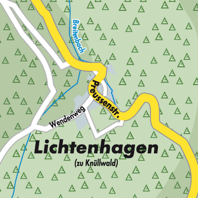 Stadtplan Lichtenhagen