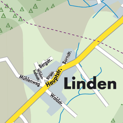 Stadtplan Linden
