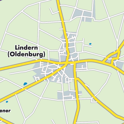 Übersichtsplan Lindern (Oldenburg)