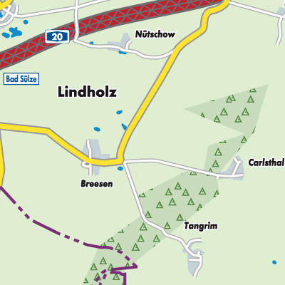 Übersichtsplan Lindholz