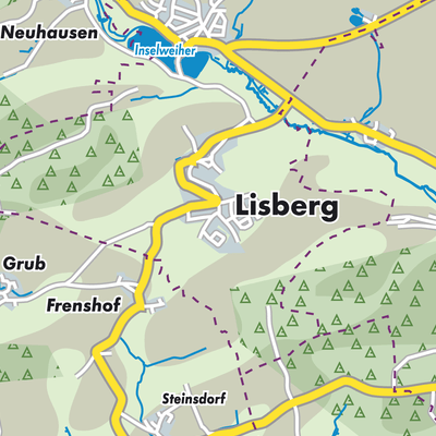Übersichtsplan Lisberg