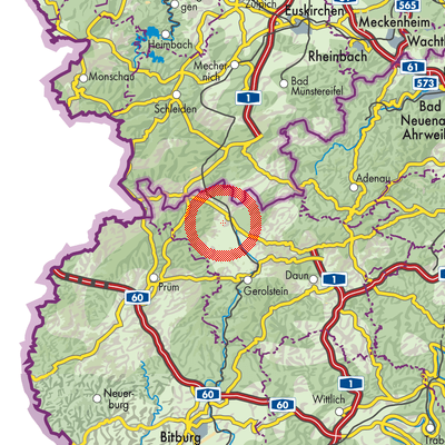 Landkarte Lissendorf
