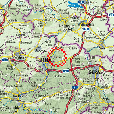 Landkarte Löberschütz