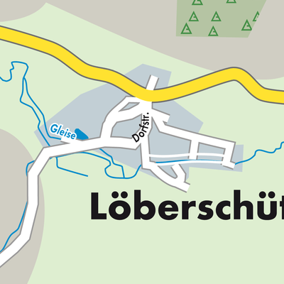 Stadtplan Löberschütz