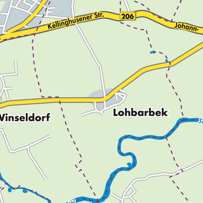 Übersichtsplan Lohbarbek