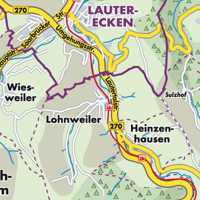 Übersichtsplan Lohnweiler