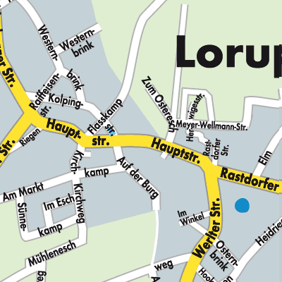 Stadtplan Lorup