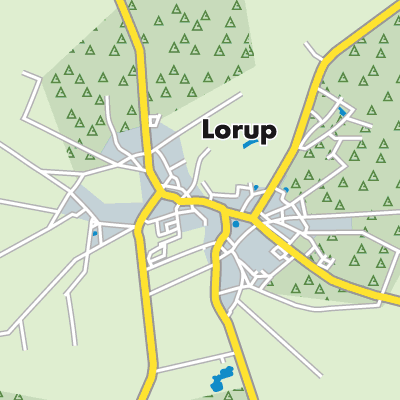 Übersichtsplan Lorup