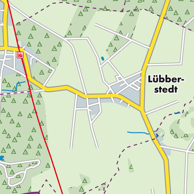 Übersichtsplan Lübberstedt