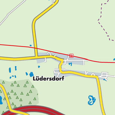 Übersichtsplan Lüdersdorf