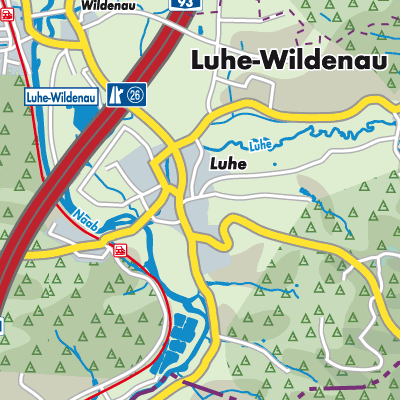 Übersichtsplan Luhe-Wildenau