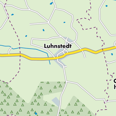 Übersichtsplan Luhnstedt