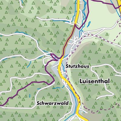 Übersichtsplan Luisenthal