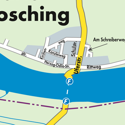 Stadtplan Mariaposching