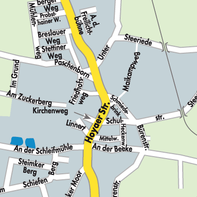 Stadtplan Marklohe