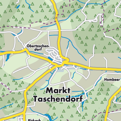 Übersichtsplan Markt Taschendorf