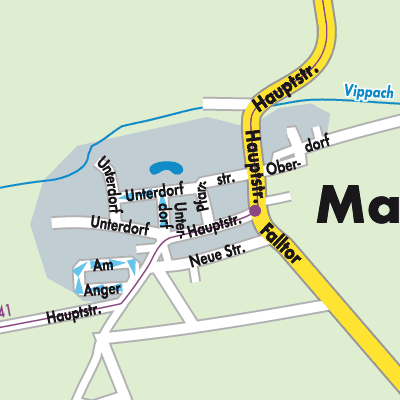 Stadtplan Markvippach