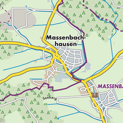Übersichtsplan Massenbachhausen