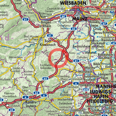 Landkarte Mauchenheim