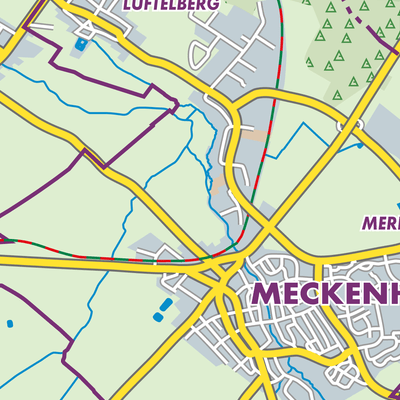 Übersichtsplan Meckenheim