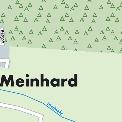 Stadtplan Meinhard