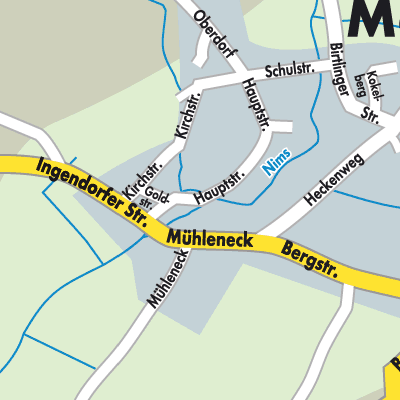 Stadtplan Messerich