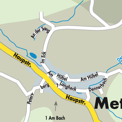 Stadtplan Mettweiler