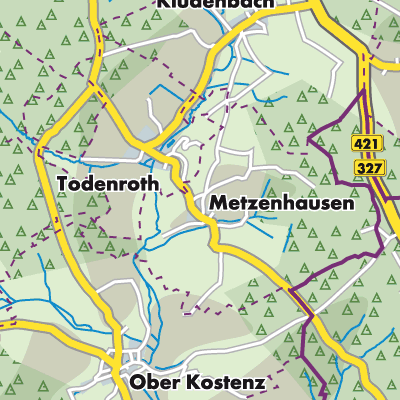 Übersichtsplan Metzenhausen