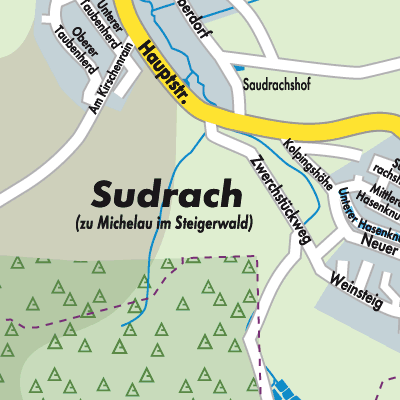 Stadtplan Michelau i.Steigerwald