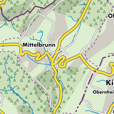 Übersichtsplan Mittelbrunn