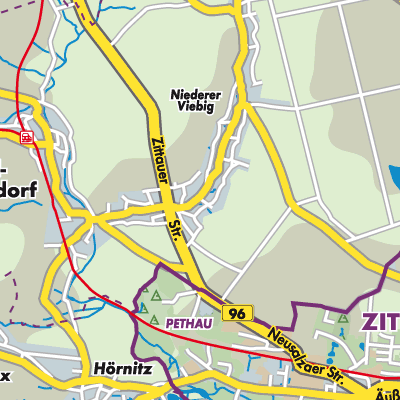 Übersichtsplan Mittelherwigsdorf