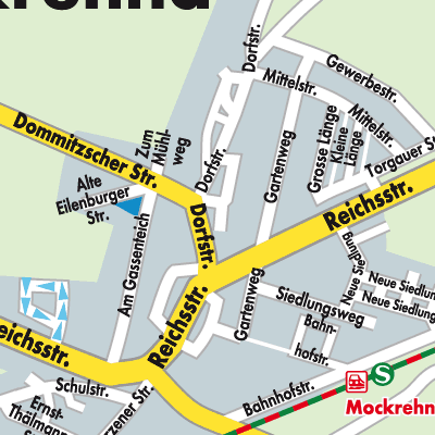 Stadtplan Mockrehna