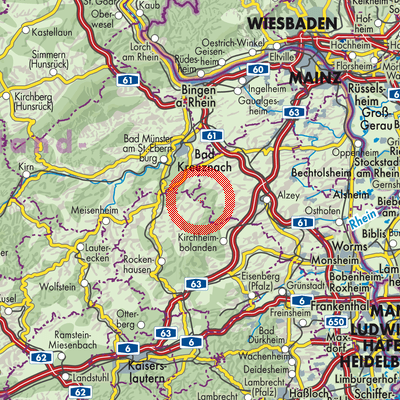 Landkarte Mörsfeld