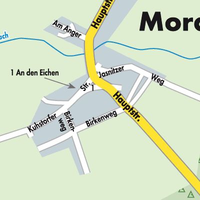 Stadtplan Moraas