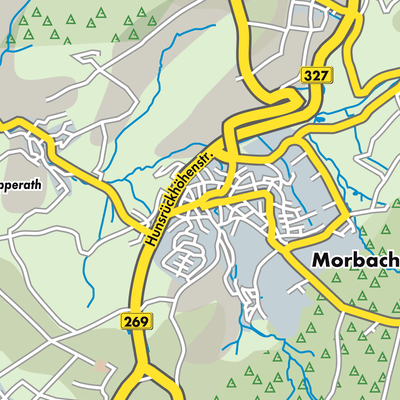 Übersichtsplan Morbach