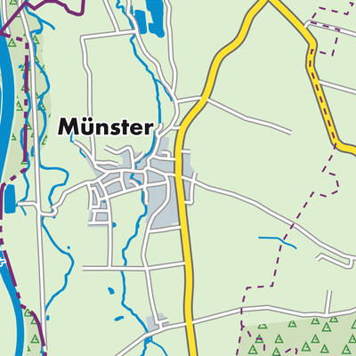 Übersichtsplan Münster