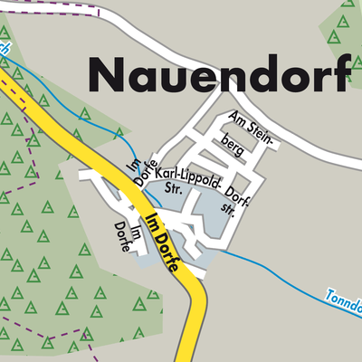 Stadtplan Nauendorf