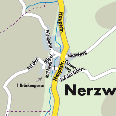 Stadtplan Nerzweiler