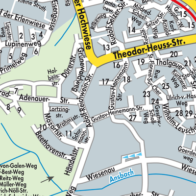 Stadtplan Neu-Anspach