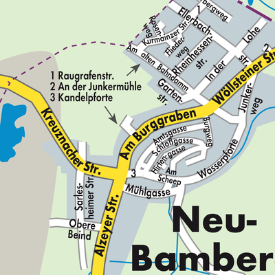 Stadtplan Neu-Bamberg