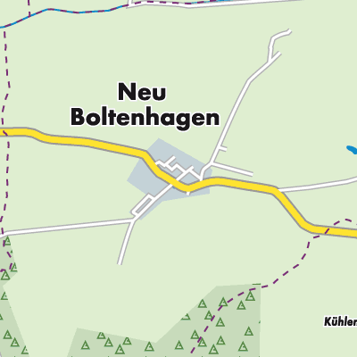 Übersichtsplan Neu Boltenhagen