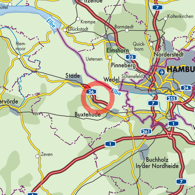 Landkarte Neuenkirchen
