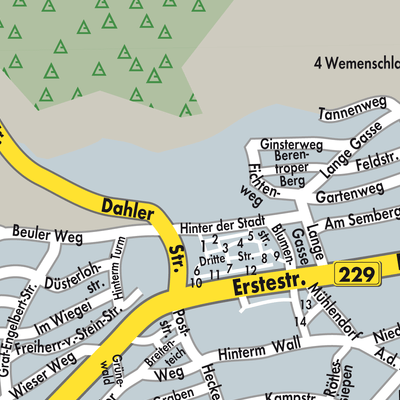 Stadtplan Neuenrade