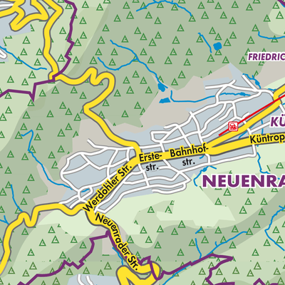 Übersichtsplan Neuenrade